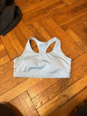 Nike Women's light Blue Racerback Sports Bra